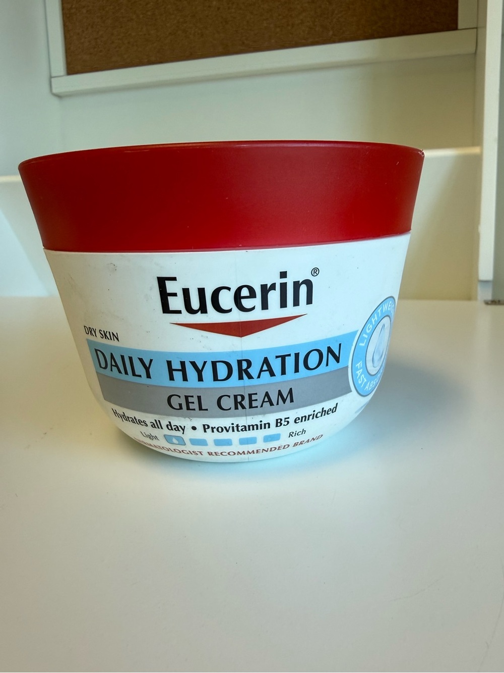 Eucerin Daily Hydration Gel Cream - 12oz NEW, Sealed